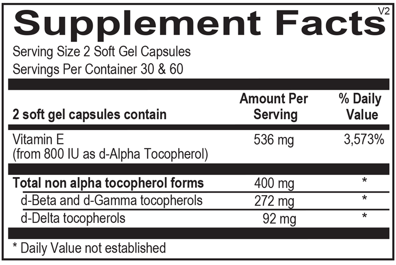 Vitamin E Mixed Tocopherols