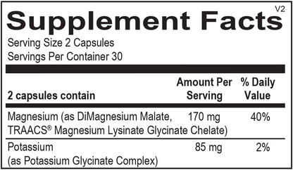 Reacted Magnesium and Potassium